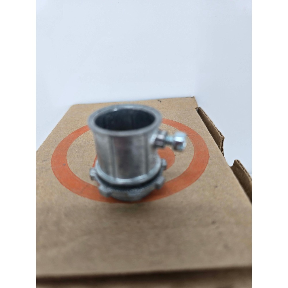 Bridgeport 231-DC2 3/4 Inch Zinc EMT Connector Set Screw Concrete Tight 22 Count